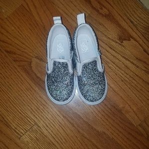 Kids Vans Glitter Slip-on Sneakers